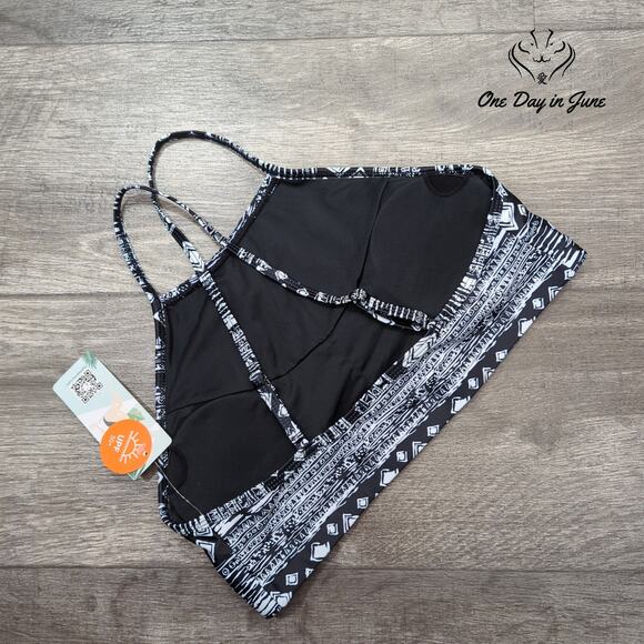 CharmLeaks High Neck Crop Bikini Top Size S - Picture 4 of 4